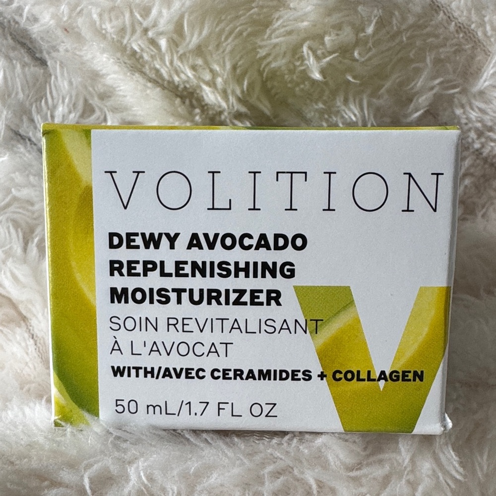 Volition Dewy Avocado Replenishing Moisturizer New in Box